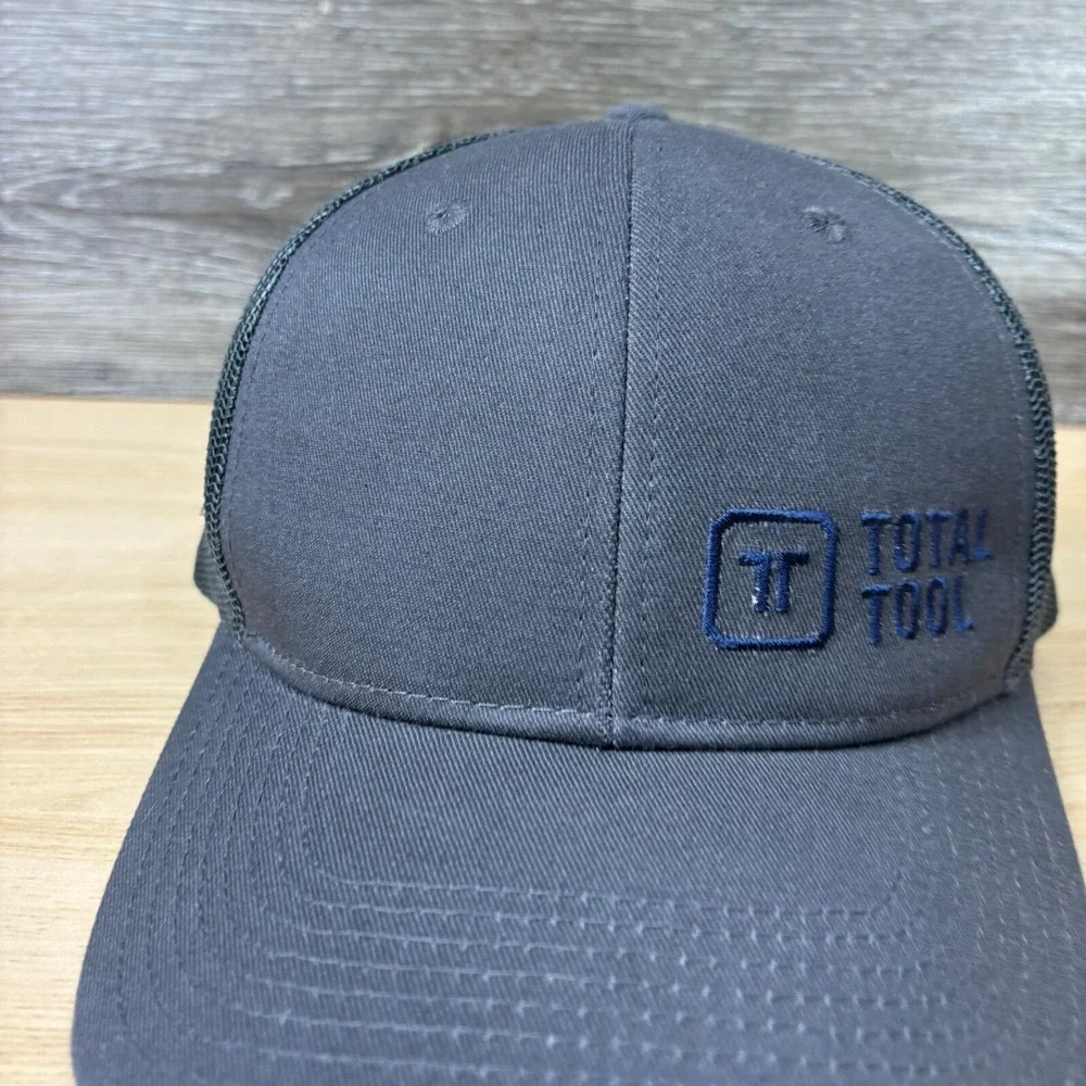 Total Tool Hat Cap Snap Back Gray Logo Outdoors Adjustable Mens‎